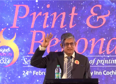 Print & Beyond 2024: Arvind Sekhar stresses innovation, cost, supply chain
